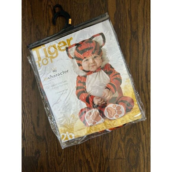 NEW InCharacter Infant Baby S (6-12 Months) Tiger Costume - Picture 2 of 6